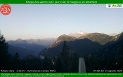 Archiv Foto Webcam Berghütte Zoia bei Chiesa in Valmalenco 06:00