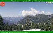 Archiv Foto Webcam Berghütte Zoia bei Chiesa in Valmalenco 09:00
