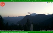 Archiv Foto Webcam Berghütte Zoia bei Chiesa in Valmalenco 19:00