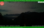 Archiv Foto Webcam Berghütte Zoia bei Chiesa in Valmalenco 23:00