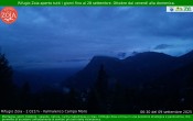 Archiv Foto Webcam Berghütte Zoia bei Chiesa in Valmalenco 03:00