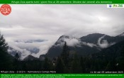 Archiv Foto Webcam Berghütte Zoia bei Chiesa in Valmalenco 08:00