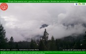 Archiv Foto Webcam Berghütte Zoia bei Chiesa in Valmalenco 11:00