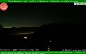Archiv Foto Webcam Berghütte Zoia bei Chiesa in Valmalenco 23:00