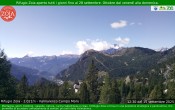 Archiv Foto Webcam Berghütte Zoia bei Chiesa in Valmalenco 11:00
