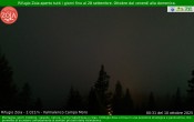 Archiv Foto Webcam Berghütte Zoia bei Chiesa in Valmalenco 23:00