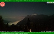 Archiv Foto Webcam Berghütte Zoia bei Chiesa in Valmalenco 03:00