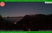 Archiv Foto Webcam Berghütte Zoia bei Chiesa in Valmalenco 05:00