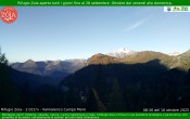 Archiv Foto Webcam Berghütte Zoia bei Chiesa in Valmalenco 07:00
