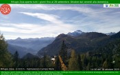 Archiv Foto Webcam Berghütte Zoia bei Chiesa in Valmalenco 13:00