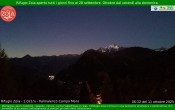 Archiv Foto Webcam Berghütte Zoia bei Chiesa in Valmalenco 05:00
