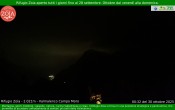 Archiv Foto Webcam Berghütte Zoia bei Chiesa in Valmalenco 23:00