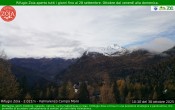 Archiv Foto Webcam Berghütte Zoia bei Chiesa in Valmalenco 09:00