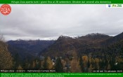 Archiv Foto Webcam Berghütte Zoia bei Chiesa in Valmalenco 09:00