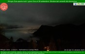 Archiv Foto Webcam Berghütte Zoia bei Chiesa in Valmalenco 19:00