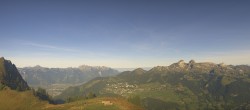 Archiv Foto Webcam Petit Chamossaire Rundblick 08:00