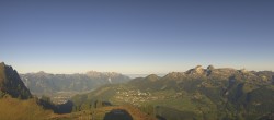 Archiv Foto Webcam Petit Chamossaire Rundblick 07:00