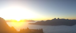 Archiv Foto Webcam Petit Chamossaire Rundblick 19:00