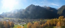 Archived image Webcam Umhausen in Ötztal valley 11:00