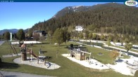 Archiv Foto Webcam Achensee - Badestrand in Achenkirch 17:00