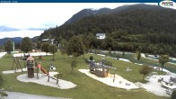 Archiv Foto Webcam Achensee - Badestrand in Achenkirch 09:00