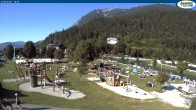 Archiv Foto Webcam Achensee - Badestrand in Achenkirch 17:00