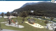 Archiv Foto Webcam Achensee - Badestrand in Achenkirch 17:00