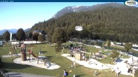 Archiv Foto Webcam Achensee - Badestrand in Achenkirch 17:00