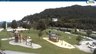 Archived image Webcam Lake Achensee - beach in Achenkirch 07:00