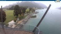Archived image Webcam Pertisau at Achensee, footbridge 10:00