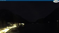 Archived image Webcam Pertisau at Achensee, footbridge 05:00