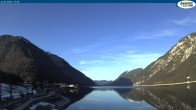 Archived image Webcam Pertisau at Achensee, footbridge 06:00