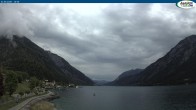 Archived image Webcam Pertisau at Achensee, footbridge 09:00