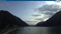 Archived image Webcam Pertisau at Achensee, footbridge 05:00