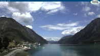 Archived image Webcam Pertisau at Achensee, footbridge 11:00