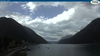 Archived image Webcam Pertisau at Achensee, footbridge 15:00