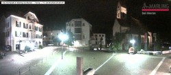 Archived image Webcam Marling - Piazza Chiesa 20:00