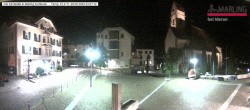 Archived image Webcam Marling - Piazza Chiesa 18:00
