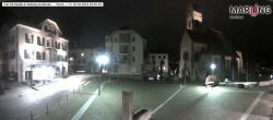 Archived image Webcam Marling - Piazza Chiesa 18:00