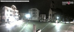 Archived image Webcam Marling - Piazza Chiesa 22:00