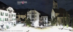 Archived image Webcam Marling - Piazza Chiesa 03:00