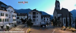 Archived image Webcam Marling - Piazza Chiesa 05:00