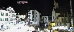 Archived image Webcam Marling - Piazza Chiesa 23:00