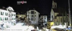 Archived image Webcam Marling - Piazza Chiesa 01:00