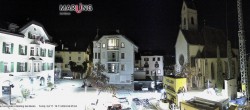 Archived image Webcam Marling - Piazza Chiesa 03:00