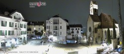 Archived image Webcam Marling - Piazza Chiesa 17:00