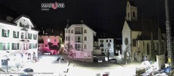 Archived image Webcam Marling - Piazza Chiesa 23:00