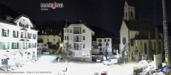 Archived image Webcam Marling - Piazza Chiesa 03:00