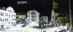 Archived image Webcam Marling - Piazza Chiesa 23:00