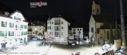 Archived image Webcam Marling - Piazza Chiesa 01:00